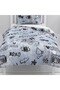Children's Room Cotton Lu Duvet Cover Set Bed Sheet Sız Music and Graffiti Themed so - 6