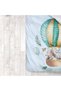 Children's Room Cotton Lu Duvet Cover Set Bed Sheet Sız Orman Hayvanları No.00128 - 7