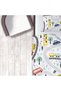 Children's Room Cotton Lu Duvet Cover Set Bed Sheet Sız Şehir Ve Araçlar - 4