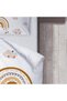 Children's Room Cotton Lu Duvet Cover Set Bed Sheet Sız Gökkuşağı No.01421 - 5