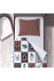 Children's Room Cotton Lu Duvet Cover Set Bed Sheet Sız Deniz Teması No.50026 - 2