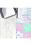 Children's Room Cotton Lu Duvet Cover Set Bed Sheet Sız Gökkuşağı No.50035 - 4