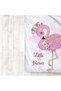 Children's Room Cotton Lu Duvet Cover Set Bed Sheet Sız Flamingo No.00048 - 7
