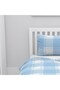 Children's Room Cotton Lu Duvet Cover Set Bed Sheet Sız Plaid No.55095 - 4