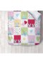 Children's Room Cotton Lu Duvet Cover Set Bed Sheet Sız Tavşanlar No.50004 - 6
