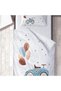 Children's Room Cotton Lu Duvet Cover Set Bed Sheet Sız Toy Car - 3