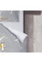 Children's Room Cotton Lu Duvet Cover Set Bed Sheet Sız Sleeping Bear and Moon - 5