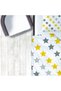 Children's Room Cotton Lu Duvet Cover Set Bed Sheet Sız Yıldız No.00126 - 4