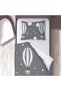 Children's Room Cotton Lu Duvet Cover Set Bed Sheet Sız Hot Air Balloons - 2