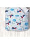 Children's Room Cotton Lu Duvet Cover Set Bed Sheet Sız Uçaklar No.01453 - 6