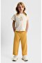 Limi̇ Girl Child Soft Es Stretchy Apili Jacket Pants T-Shirt 3-Piece Set - 2