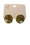 Steel Barley Pearl Earrings