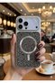 iPhone 14 Compatible Magsafe Compatible 17-View Camera Protected Diamond Stone Transformation Case