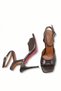 Larissa Lia Women's Heeled Shoes 0012716 Brown Rustic - 5