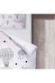 Children's Room Cotton Lu Duvet Cover Set Bed Sheet Sız Uçan Balina - 5