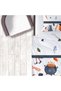 Children's Room Cotton Lu Duvet Cover Set Bed Sheet Sız Cadı Ve Halloween - 4