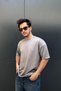 Men's Super Quality Modal Fabric Crew Neck Short Sleeve Oversized T-Shirt Sun304 - 3