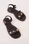 Women's Black Stylish Buckled Casual Summer Comfortable Sandals Shoes - 3