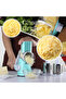 Manual Slicer Vegetable Mandoline Shredder Cutter Chopper Vegetable Grater with 3 Inner - 2