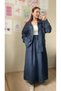 Pocket Detail Shirt Skirt Bottom Top Set - 9