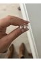 Xuping Heart Stone Earrings Gold Color Zircon Stone Minimal Women's Earrings Daily Stylish Earrings - 3
