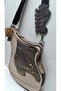 Real Leather Adjustable Shoulder Strap Guitar Bag Hand Stitching - 4