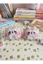 Plush Figured Girl's Hair Clip with Figure