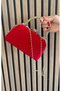 Women's Crystal-Embellished Evening Bag, Special Occasion Bag, Graduation Bag, Valentine's Day Bag - 3