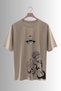 Jujutsu Kaisen Ryomen Sukuna Anime Unisex Oversize 24/1 Cotton T-Shirt - Special Collar Print