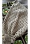 100% Cotton Handmade Square Motif Women's Cardigan – Boho Style Knitted Oversized Cardigan - 3