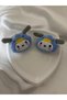 Plush Figured Girl's Hair Clip with Figure