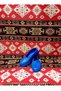 Blue Girls' Rubber Shoes Non-Slip Sole Lightweight Daily Village Shoes Size 22-29 - 3
