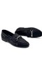 (Park Moda) Buckle Detail Daily Women's Loafers Shoes Black - 6