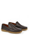 , Men's Genuine Leather Casual Shoes 1611064Z213 Brown - 2