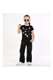 Girl's 3-Piece Denim Set: Jacket, Pants (Jeans), T-Shirt - 4