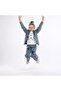 Girl's 3-Piece Denim Set: Jacket, Pants (Jeans), T-Shirt - 2