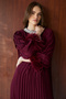 Stoned Pleated Dress 32-2659 - 7