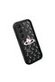 Samsung Galaxy S25 Fe Compatible Black Silicone Case Shockproof with Camera Protection Stylish Print - 3
