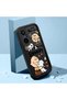 Vivo X200 Fe Compatible Black Silicone Case Shockproof Camera Protected Snoopy - 2