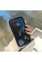 Black Silicone Case Compatible with Realme C25/C25S Shockproof Dragon Pattern with Camera Protection