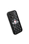 Redmi Note 12 Pro 5g Compatible Black Silicone Case Shockproof Camera Protected Stylish Print - 3