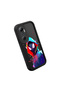 Infinix Hot 20 4g Compatible Black Silicone Case Shockproof with Camera Protection Spider-Man - 3