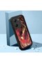 Poco X7 Pro Compatible Black Silicone Case Shockproof with Camera Protection Dragon Pattern - 2