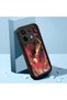 Redmi Note 13 Pro 5g Compatible Black Silicone Case Shockproof with Camera Protection Dragon Pattern - 2