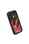 Redmi Note 13 4g Compatible Black Silicone Case Dragon Pattern with Camera Protection Shockproof - 4