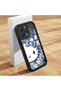 Redmi 12 4g Compatible Black Silicone Case Shockproof with Camera Protection Cartoon Patterned - 3