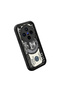 Vivo X300 Compatible Black Silicone Case Shockproof with Camera Protection Cartoon Pattern - 3