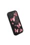 Samsung Galaxy A51 4g Compatible Black Silicone Case Shockproof with Camera Protection Butterfly Patterned - 3