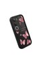 Vivo Y19S 4G/Y19S Pro Compatible Black Silicone Case Shockproof with Camera Protection Butterfly Patterned - 3