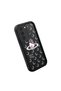 Samsung Galaxy S22 Compatible Black Silicone Case Shockproof with Camera Protection Stylish Print - 3